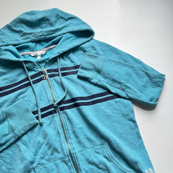 🩷VICTORIA SECRET ANGEL LOGO ZIP UP HOODIE SWEATSHIRT SIZE MEDIUM ANGEL WINGS - Picture 7 of 16